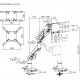 BRATECK gaming βάση γραφείου οθόνης LDT95-C012UC, 24-57", έως 30kg, heavy duty