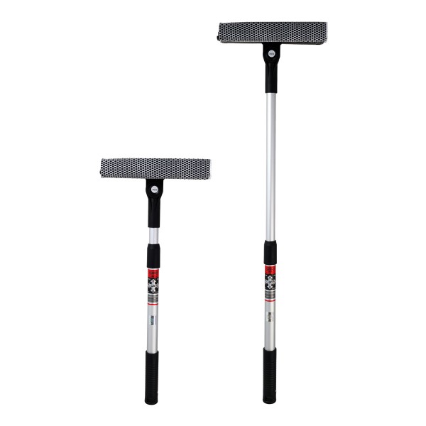 HEYNER καθαριστής τζαμιών 407300, τηλεσκοπικός έως 80cm, ασημί/μαύρος - Αξεσουάρ Αυτοκινήτου