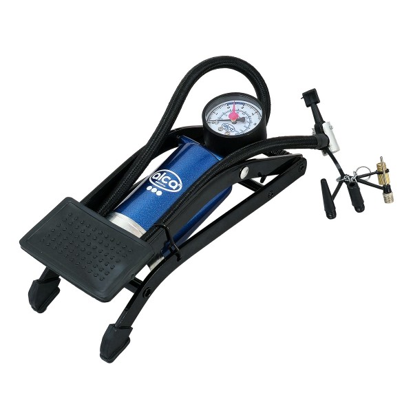 ALCA τρόμπα ποδιού 201200 με μανόμετρο, 100PSI, μπλε - Σύγκριση Προϊόντων
