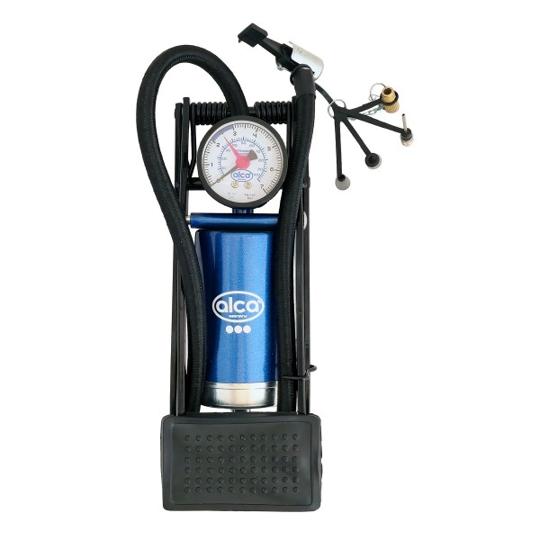 ALCA τρόμπα ποδιού 201200 με μανόμετρο, 100PSI, μπλε - Σύγκριση Προϊόντων
