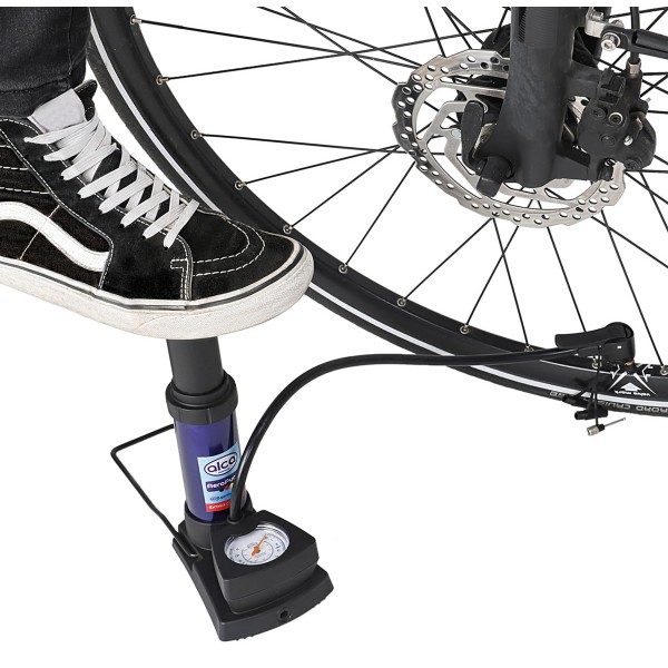 ALCA τρόμπα ποδιού 201300 με μανόμετρο, 160PSI, μπλε - Σύγκριση Προϊόντων