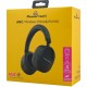 POWERTECH headphones PT-1462, ενσύρματα & ασύρματα, ANC & ENC, 40mm, 300mAh, μαύρα
