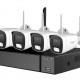 LONGSE NVR καταγραφικό με 4 κάμερες LW5MC84B1, WiFi, 5MP, 8 κανάλια