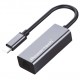 POWERTECH αντάπτορας δικτύου PT-1455, USB-C, 1000Mbps Ethernet, γκρι