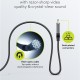 GOOBAY καλώδιο HDMI 2.1 76274 με Ethernet, 8K/60Hz, 48 Gbps, 10m, μαύρο
