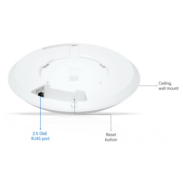 UBIQUITI Access Point UniFi U7 Long-Range, WiFi 7, Dual band, PoE