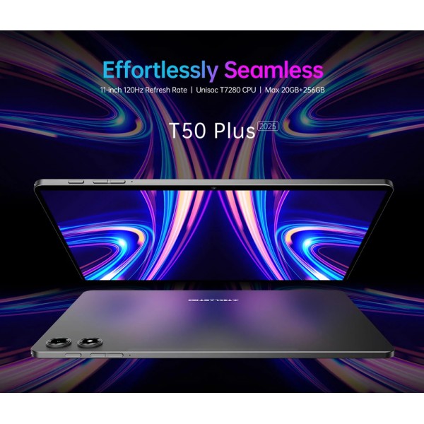 TECLAST tablet T50 Plus 2025, 11", 8/256GB, 4G, Android 15, 8000mAh, γκρι - Tablet - Parts