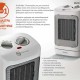 BRUNO BRN-0255 Κεραμικό Αερόθερμο 2000W με θερμοστάτη, ανεμιστήρα και αυτόματη περιστροφή, λευκό