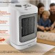 BRUNO BRN-0255 Κεραμικό Αερόθερμο 2000W με θερμοστάτη, ανεμιστήρα και αυτόματη περιστροφή, λευκό