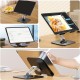 POWERTECH επιτραπέζια βάση για tablet PT-1494, foldable, μαύρη