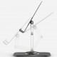POWERTECH επιτραπέζια βάση για tablet PT-1494, foldable, μαύρη