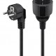 GOOBAY μπαλαντέζα προέκταση ρεύματος 93094, schuko, 3x 1.5mm², 5m, μαύρη