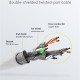GOOBAY καλώδιο δικτύου 91089, CAT 7 S/FTP, copper, 500MHz, 0.25m, λευκό