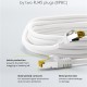 GOOBAY καλώδιο δικτύου 91089, CAT 7 S/FTP, copper, 500MHz, 0.25m, λευκό