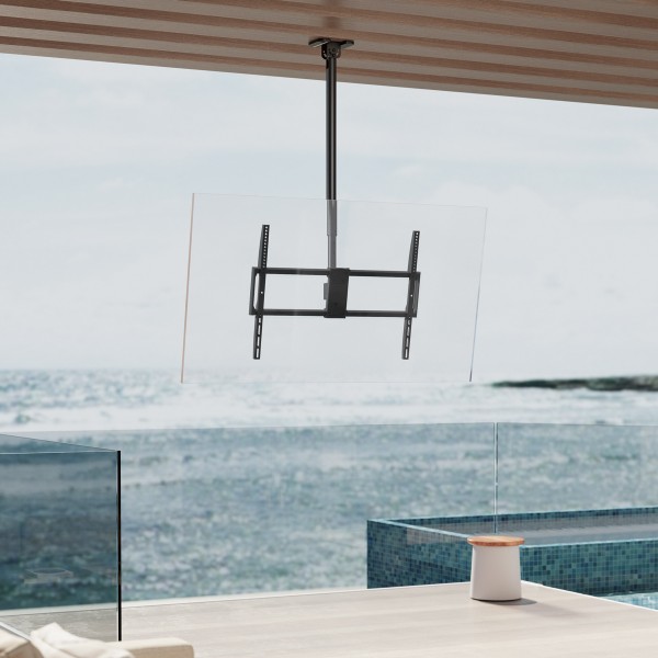 BRATECK βάση τηλεόρασης οροφής PLB-CE1568XL, 50-100", έως 80kg, heavy duty - Βάσεις TV - Projectors - PC