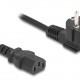 DELOCK καλώδιο τροφοδοσίας 81567, 3x 1.00mm², 2m, μαύρο