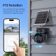SECTEC smart ηλιακή κάμερα ST-515C-3M-4G-BK, 3MP, 4G, SD, PTZ, IP65
