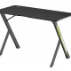 POWERTECH gaming γραφείο PT-1498 με RGB φωτισμό, 120x60x75cm, μαύρο