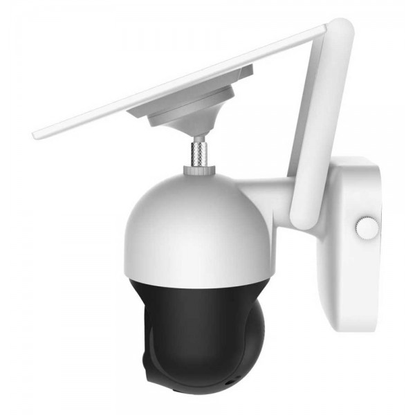 POWERTECH smart ηλιακή κάμερα PT-1497, dual lens, 3MP, 4G, PTZ, SD, IP65 - Smart Κάμερες