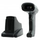 GTCODESTAR barcode scanner X-1901B με βάση, 1D & 2D, ενσύρματο & ασύρματο, Bluetooth, 2000mAh, μαύρο