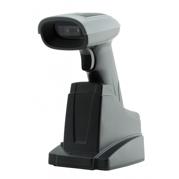 GTCODESTAR barcode scanner GT-1901C με βάση, 1D & 2D, ενσύρματο & ασύρματο, Bluetooth, 2000mAh, μαύρο - Νέα & Ref PC