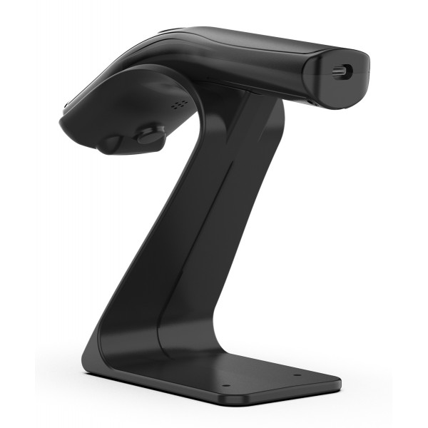 GTCODESTAR barcode scanner X-9200L με βάση, 1D & 2D, ενσύρματο & ασύρματο, Bluetooth, 800mAh, μαύρο - Νέα & Ref PC