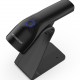 GTCODESTAR barcode scanner X-9200L με βάση, 1D & 2D, ενσύρματο & ασύρματο, Bluetooth, 800mAh, μαύρο