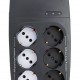 POWERTECH σταθεροποιητής ρεύματος PT-1496, 2000VA/1000W, 6x schuko