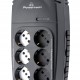 POWERTECH σταθεροποιητής ρεύματος PT-1496, 2000VA/1000W, 6x schuko