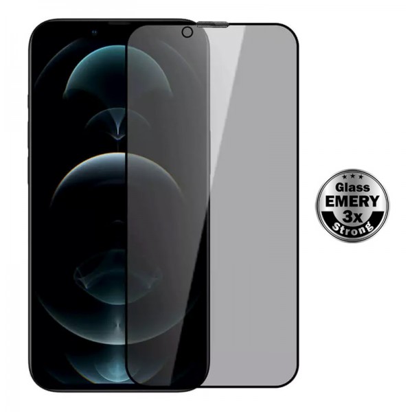 POWERTECH tempered glass Emery Private 5D TGC-0775 για iPhone 14, full glue - Tempered Glass