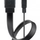 GOOBAY καλώδιο HDMI 77135 με Ethernet, flat, 8K/60Hz, 48 Gbps, 2m, μαύρο