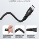 GOOBAY καλώδιο USB-C 73955, 60W, 480Mbps, 3m, μαύρο