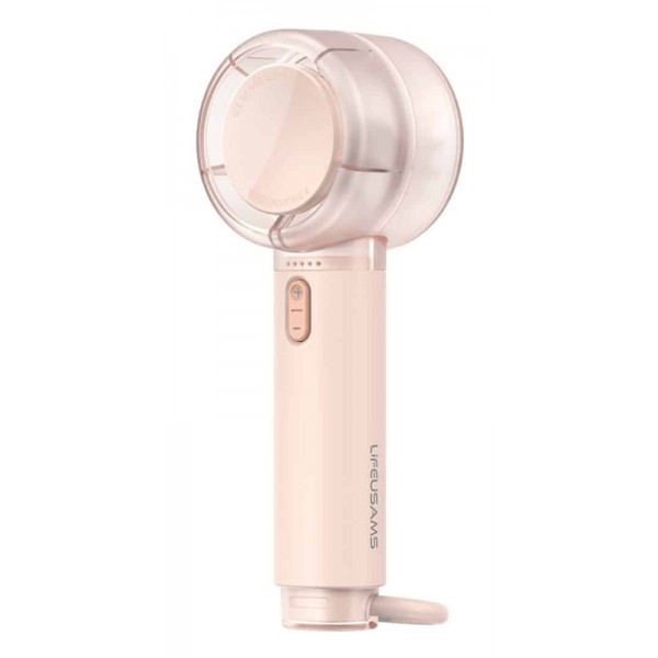 USAMS φορητός ανεμιστήρας LU01 με 5 ταχύτητες, 2000mAh, ροζ - Ανεμιστήρες