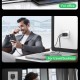 USAMS φορτιστής τοίχου CC265, USB & 2x USB-C, 67W, GaN, μαύρος