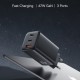 USAMS φορτιστής τοίχου CC265, USB & 2x USB-C, 67W, GaN, λευκός