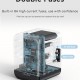 USAMS φορτιστής/αντάπτορας πρίζας CC309, USB & 2x USB-C, universal, 25W, μαύρος
