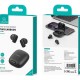 USAMS earphones με θήκη φόρτισης ID25, TWS, Φ13mm, 30/230mAh, μαύρα