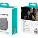 USAMS θήκη οργάνωσης ακουστικών Bluetooth ZB351, 9.5x9.5x5cm, γκρι