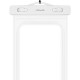 USAMS αδιάβροχη θήκη smartphone US-YD011, έως 7", IPX8, λευκή