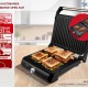 BRUNO BRN-0251 Γκριλιέρα 2000W με ρυθμιζόμενο θερμοστάτη, inox-μαύρη