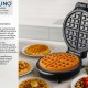 BRUNO BRN-0253 Βαφλιέρα 1000W, στρόγγυλη 19εκ., βαθιά, inox-μαύρη