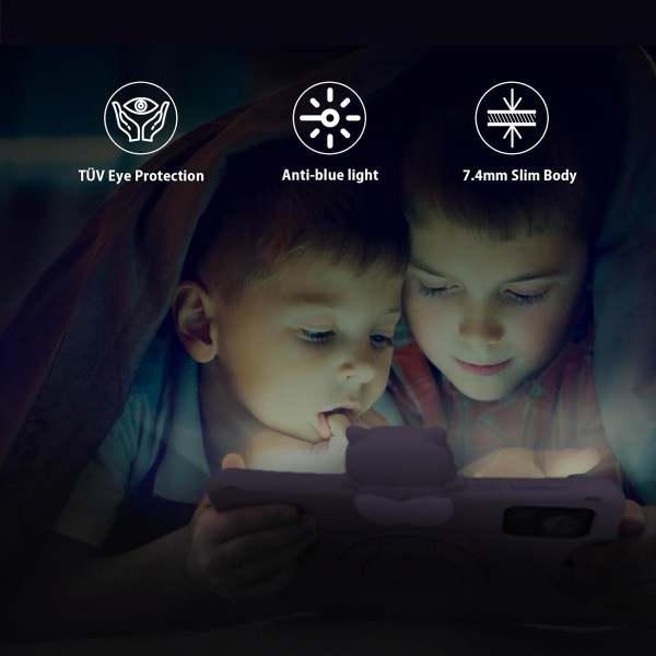 DOOGEE tablet T20 Mini Kids, 8.4", 4/128GB, 4G, Android 13, 5060mAh, μωβ