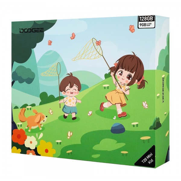 DOOGEE tablet T20 Mini Kids, 8.4", 4/128GB, 4G, Android 13, 5060mAh, μωβ
