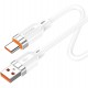 KAKUSIGA καλώδιο USB-C σε USB KSC-995, σιλικόνης, 5A, 480Mbps, 1m, λευκό