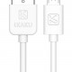 KAKUSIGA καλώδιο micro USB σε USB KSC-332, 2.4A, 480Mbps, 2m, λευκό
