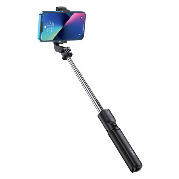 KAKUSIGA selfie stick KSC-1143 με τρίποδο, έως 70cm, Bluetooth, μαύρο
