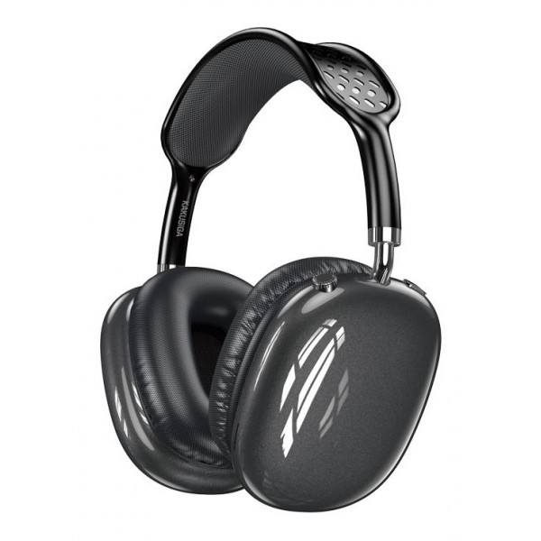 KAKUSIGA headphones KSC-1466, ασύρματα & ενσύρματα, micro SD, 40mm, 400mAh, μαύρα - Ακουστικά - Bluetooth