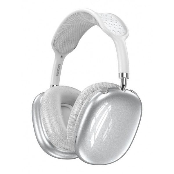 KAKUSIGA headphones KSC-1466, ασύρματα & ενσύρματα, micro SD, 40mm, 400mAh, ασημί - Ακουστικά - Bluetooth
