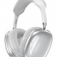 KAKUSIGA headphones KSC-1466, ασύρματα & ενσύρματα, micro SD, 40mm, 400mAh, ασημί