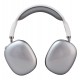 KAKUSIGA headphones KSC-1466, ασύρματα & ενσύρματα, micro SD, 40mm, 400mAh, ασημί
